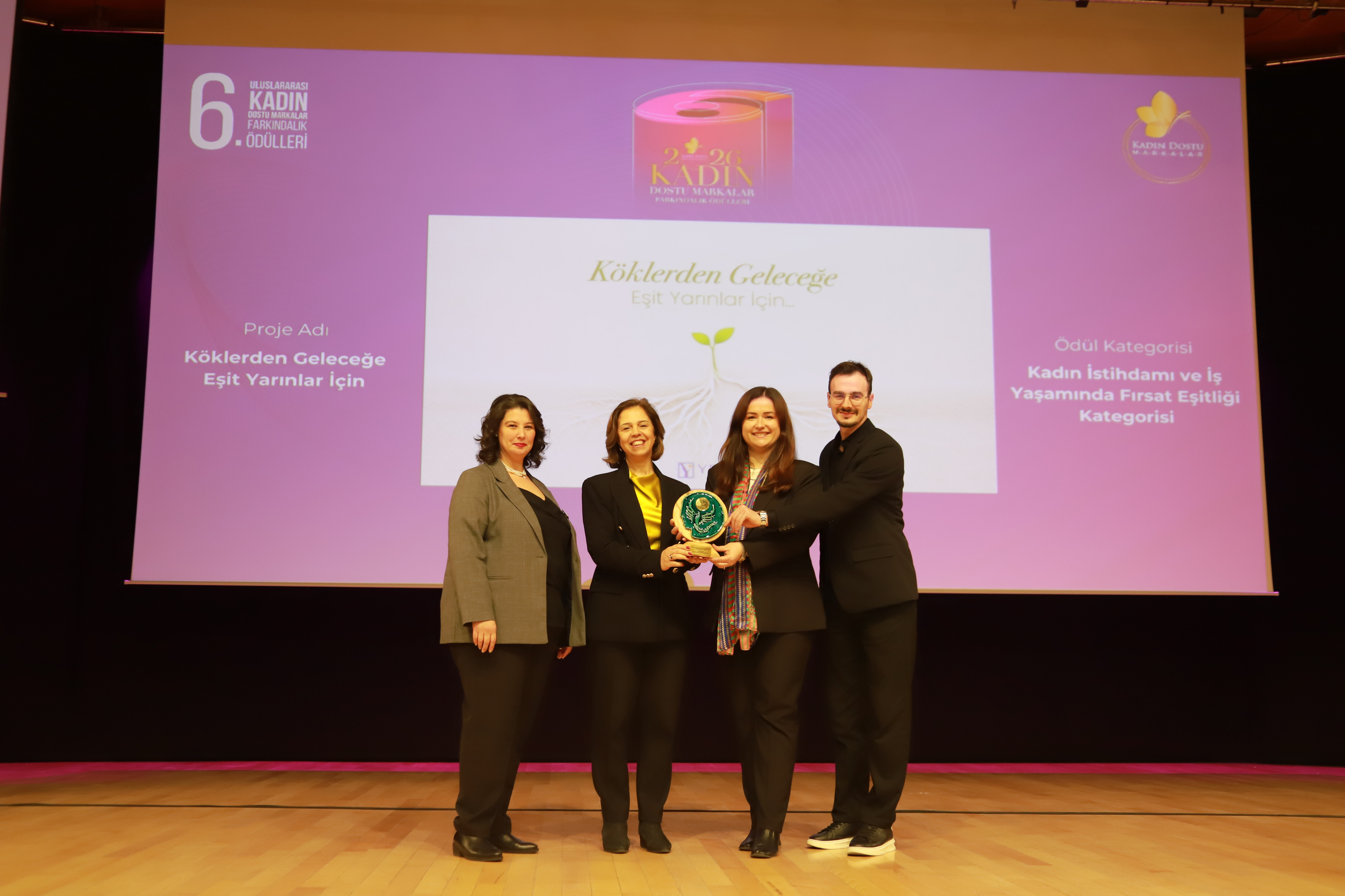 Yeşim Group Receives Women-Friendly Brands Awareness Award