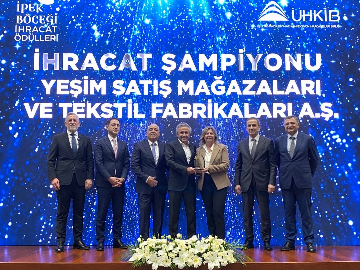 Yeşim Grup, İhracat Şampiyonluğunu Bu Yıl da Sürdürdü